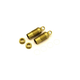 OTW128-01 CORPS D'AMORTISSEUR AVANT TURBO OPTIMA (2) Kyosho RSRC