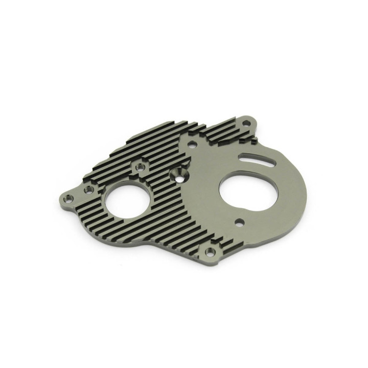 UTW001 PLAQUE MOTEUR CNC ULTIMA - GUN METAL Kyosho RSRC
