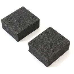 Mousses de calage pour batteries shorty (2) Kyosho IFW501 - ...