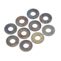 RONDELLES 4X10X0.5MM pour axes de triangles (10) 1-W401005 Kyosho