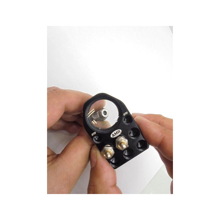 Glow plugs holder with magnifying glass AMR-022 for nitro engines