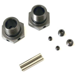 Hexagones de roues Inferno étroits MP10 TKI2 Gun Metal (2) K