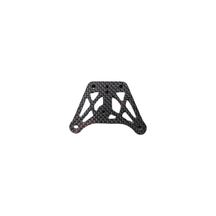 Carbon fiber front top deck plate for MP10 Kyosho IFW628 - R
