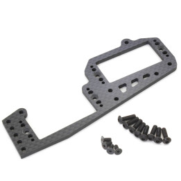 Carbon fiber radio tray for MP10 Kyosho IFW628 - RSRC