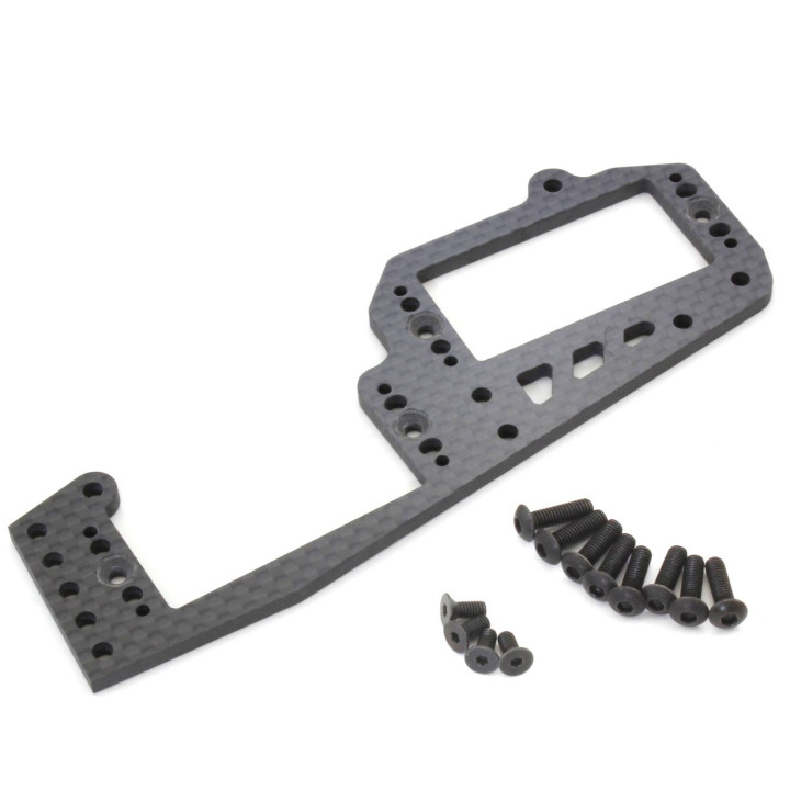 Platine radio Carbone 3mm Inferno MP10 Kyosho IFW628 - RSRC
