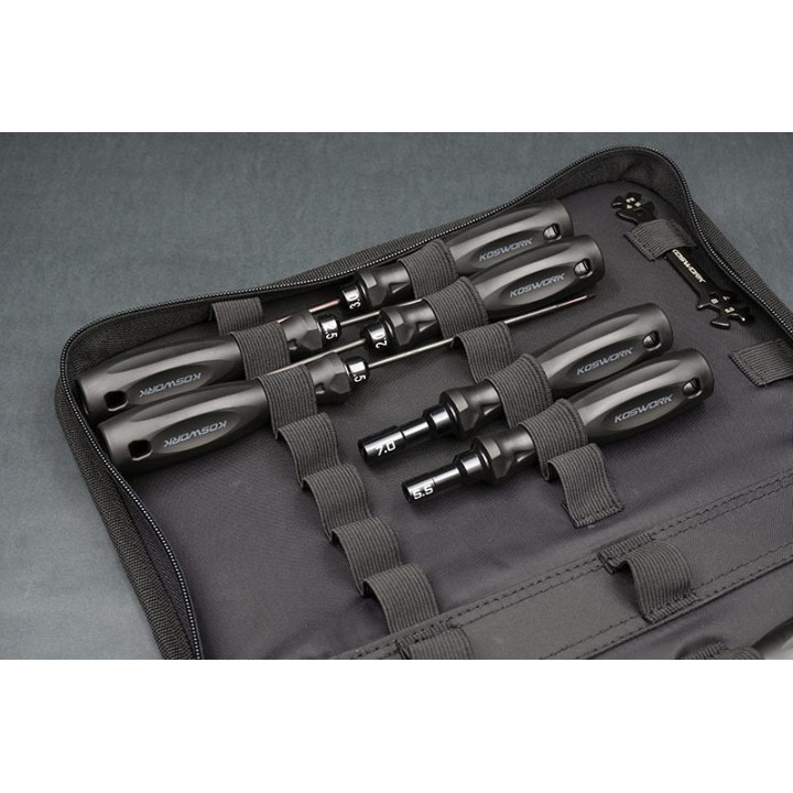 Koswork Tool Set with Carrying bag (12pcs) hex and nuts drivers