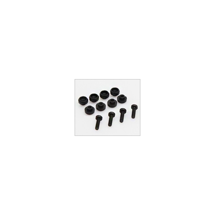  Rondelles de fixation de servo (8) Highest RC RSRC