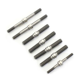 TITANIUM ADJUST ROD SET INFERNO MP10 (7) B Type IFW601B