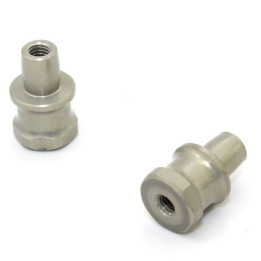 Fixations hautes d'amortisseurs aluminium courtes Kyosho MP10 (2) IFW633