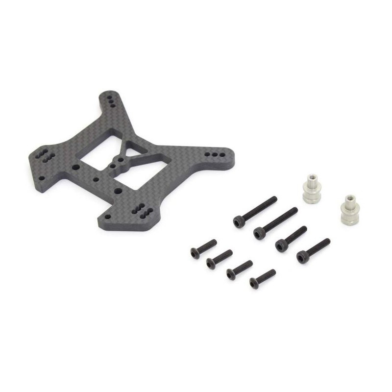 Rear carbon shock tower for MP10 TKI2 IFW632