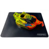 Planche de réglages carbone RSRC pour buggys 1/8 et 1/10 taille 390x490