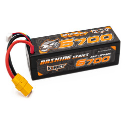 Batterie Konect Lipo 6700mah 4S 14.8V 60C XT90 bashing serie