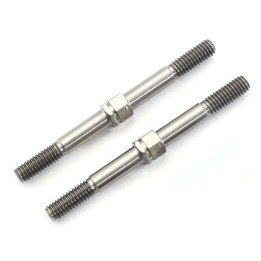 BIELLETTES TITANE 4X50MM (2) DIRECTION KYOSHO MP10/MP9 TBT0450