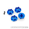 Ecrous de roues magnétiques Jconcepts Finnisher bleu aluminium 2890-1
