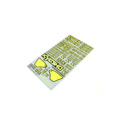 Decal Sheet Kyosho Inferno MP10 (F-Yellow)