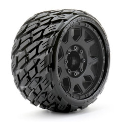 Extreme Tyre for Maxx Low Profile Rockform Belted on 3.8" Black Rim