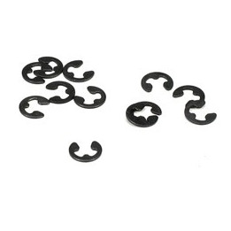 TLR6105 Clips pour arbre 3mm (12) TLR6105 Team Losi Racing RSRC