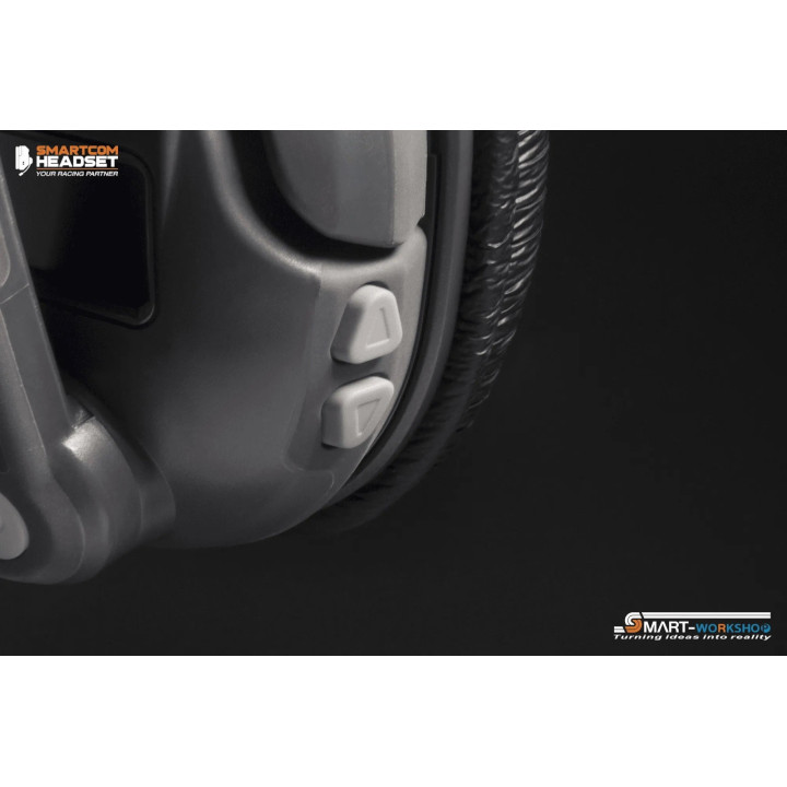 Casques de communication Smart-Com RC pilote/mécano écran LCD et timer