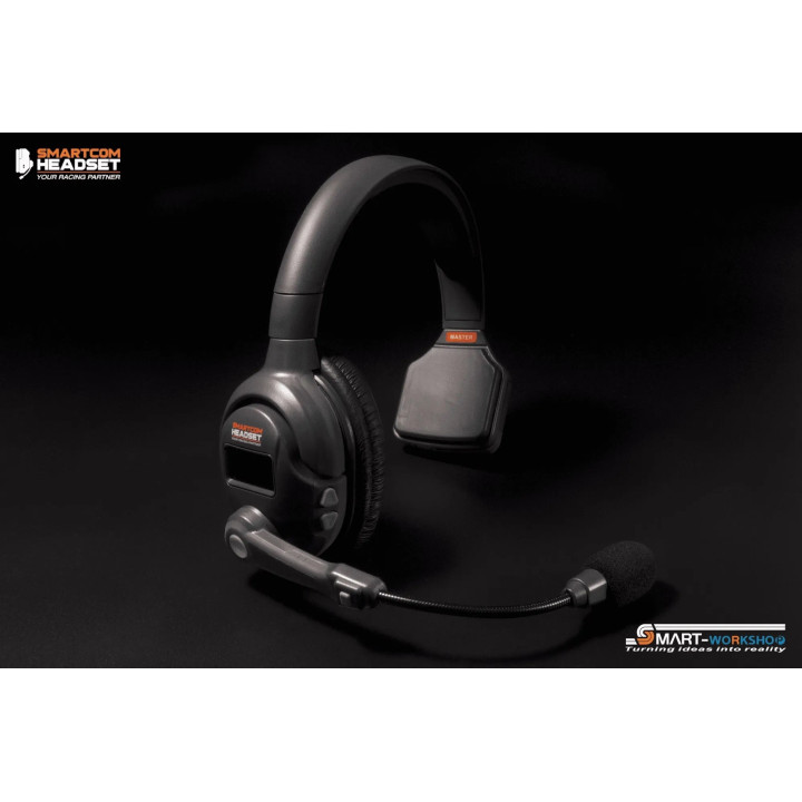 Casques de communication Smart-Com RC pilote/mécano écran LCD et timer
