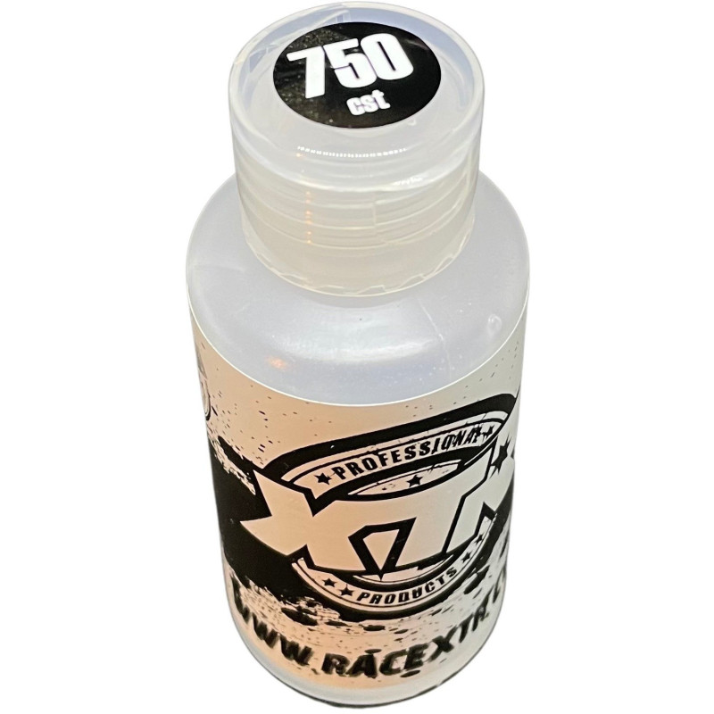 XTR 100% pure silicone shock oil 750cst 80ml XTR SIL-750 for rc cars