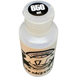 Huile silicone 650cst 80ml XTR SIL-650 pour amortisseurs voiture rc