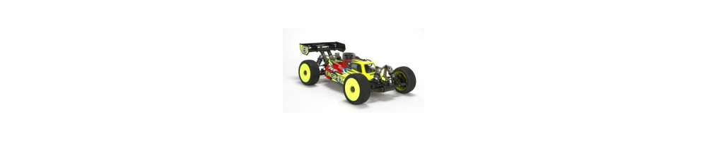 Pièces détachées pour TLR Team Losi Racing 8ight buggy nitro 1/8 / Spare part for Team Losi Racing 8ight nitro