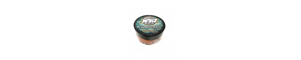 Graisses, lubrifiants, peinture Lexan et colle de la marque XTR