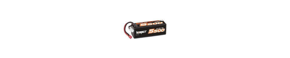 All Konect batteries, types: 1S, 2S, 3S, 4S