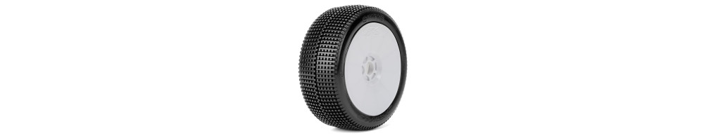 Pneus buggy 1/8 Jetko, tous les profils et gommes compétition