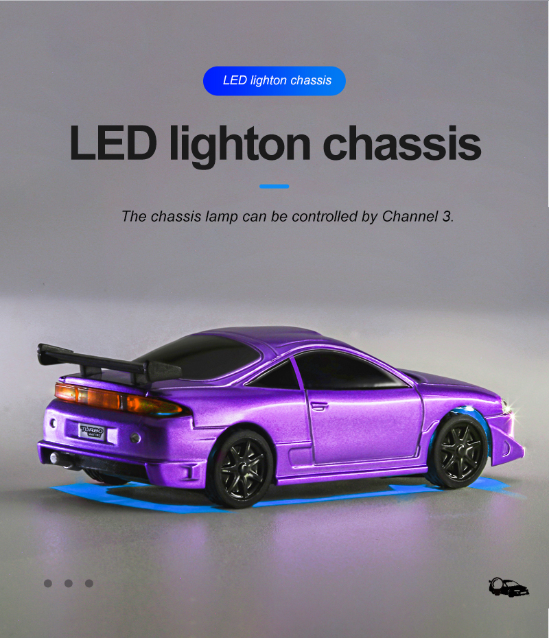 Turbo Racing neon lights
