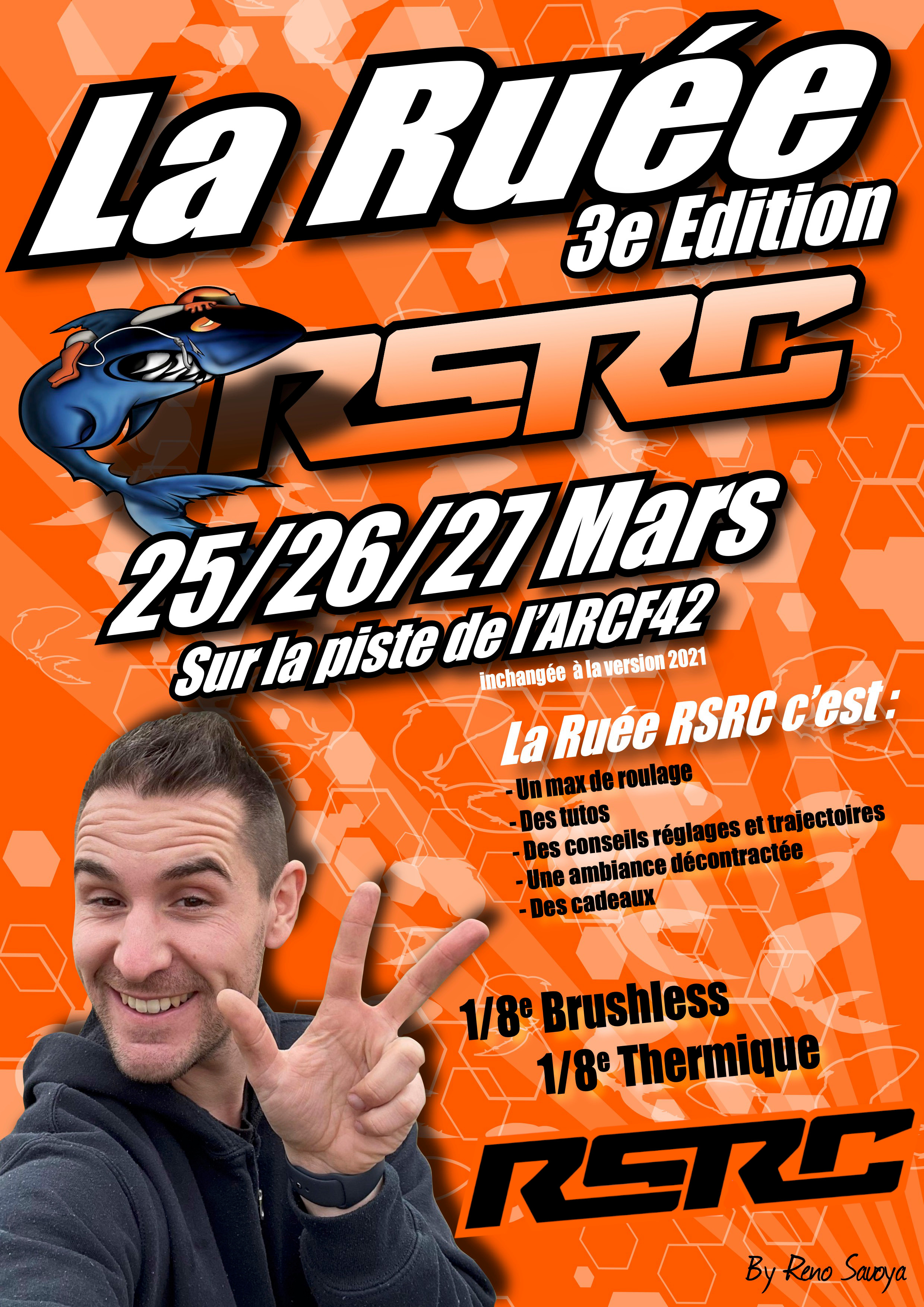 Affiche Ruée RSRC 3e edition