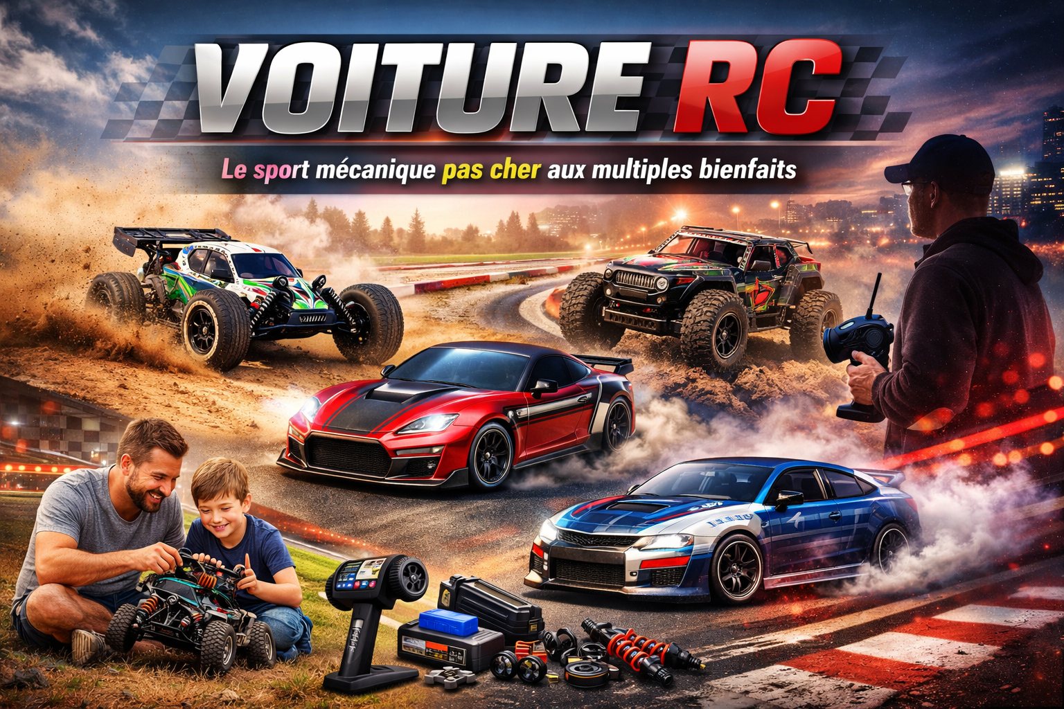 Mol Control Cars Racing 🏎️ RC (Radio-Controlled): The Affordable Motorsport with Multiple Benefits