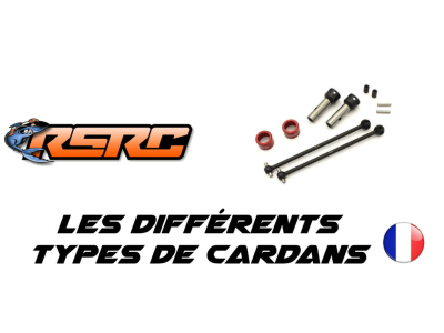 Quick tutorial #10: Driveshafts comparaison for your RC Car