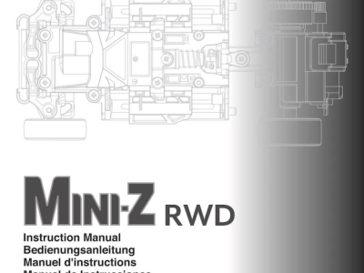 Operating instructions Mini-Z RWD