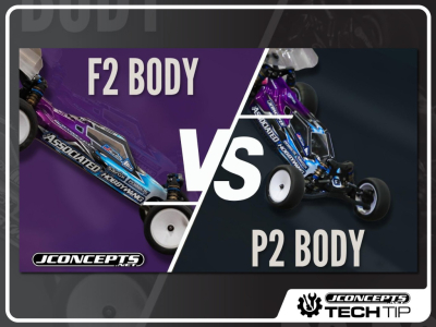 Jconcepts S2 vs P2 bodies for 1/10 off-road cars