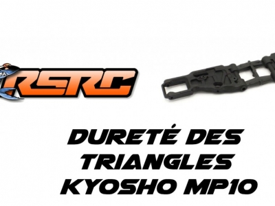 Kyosho MP10 front lower arms stiffness